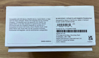 Apple AirPods Pro 1 (2019) A2084 len leve s MagSafe pouzdrem - 2
