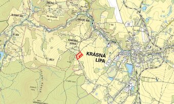 Zemědělská půda, prodej, Krásná Lípa, Děčín - 2