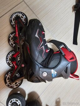 Inline 29-32 Oxelo z Decathlonu - rostoucí brusle - 2