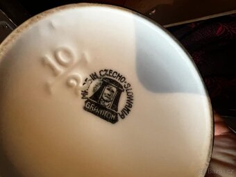 Stará porcelánová čajová sada - 2