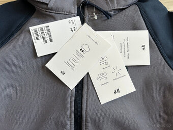 Softshellová bunda H&M, v. 104 NOVÁ - 2