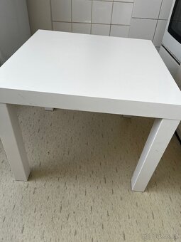Ikea stolek bílý - 2