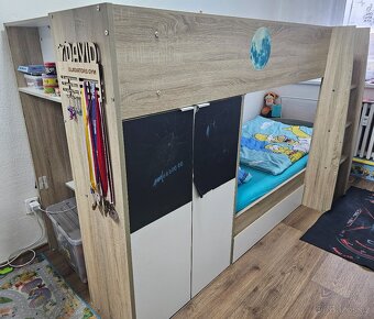 Patrová postel s úložným prostorem - 2