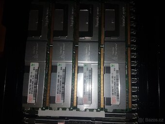 Paměť 16GB 4x 4GB 4Rx8 PC2-5300F ECC DDR2-667MHz - 2