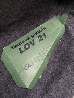 Terčová pistole LOV 21 - 4,5 mm vzduchovka - 2