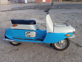 ČZ 175/502 s SPZ, skútr prase - 2