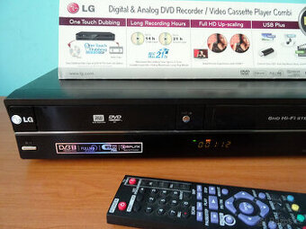 COMBO-LG RCT689H-DVD rekordér+VHS video- Kopíruje VHS na DVD - 2