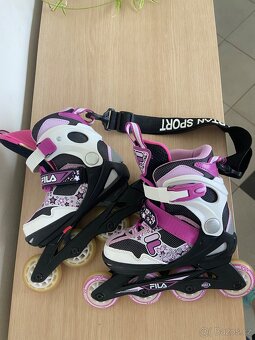Dětské kolečkové brusle fila - 2