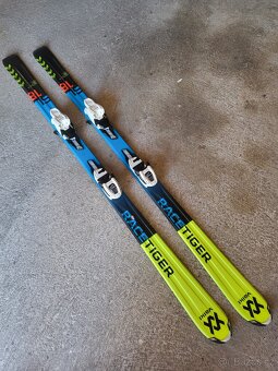 JUNIOR.CARV. LYŽE VOLKL RACETIGER SL JR - 160 CM - 2