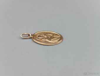 Zlatý přívěsek, madonka 1,65g, 14 kt, 585/1000 - 2