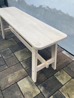 Dřevěná lavička - 2