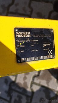 Vibracni deska Wacker Neuson DPU 3760, 274kg, Hatz - 2