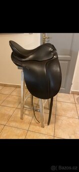 Drezůrní bezkostrové sedlo hnědé - 2
