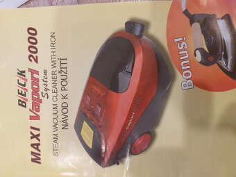 Prodám parní vysavač BECK MAXI Vapori 2000. - 2