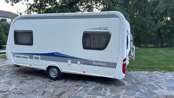 Prodám karavan Hobby DeLuxe 455 UF . Top stav - 2