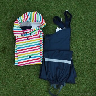 4x nepromokavé kalhoty, vel. 128,134,140 - 2