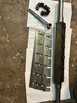 Hoblovací válec + nože a klíč - 2