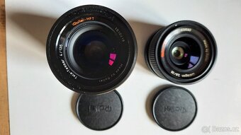 Voigtlander VSL 1 + 3 objektivy, levně, tj.za pakatel = za h - 2