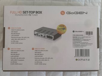 Set-top box GoGEN DVB-T2 - 2