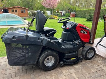 Zahradní traktůrek traktor ČR SECO BS 2v 24HP tlak.maz - 2