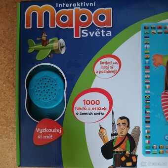 Prodám interaktivní mapu světa - 2