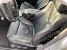 KOMFORTNÍ SEDAČKY BMW E65 VÝHŘEV KŮŽE ČERNÁ - 2