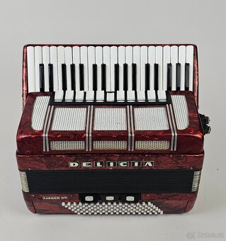 Akordeon harmonika Delicia carmen 14, 96 bas 4 hlas - 2