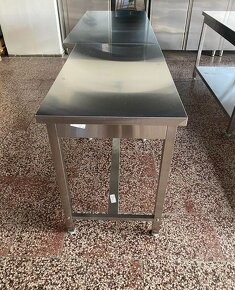 Nerezový stůl prostorový (délka 60-200cm) - 2