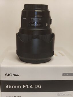 Sigma Art 85 F1.4 DG HSM - Canon EF - 2