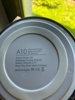 Bluetooth mini reproduktor A10 (logo ČEZ Distribuce) - 2