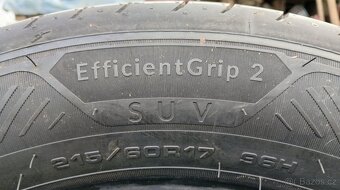 215/60 R17 sada nových 4 letních pneu - 2