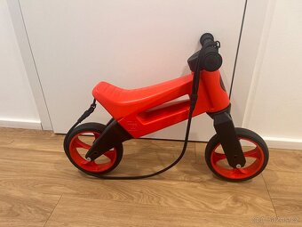 Odrážedlo Funny Wheels Rider SuperSport 2v1 červené - 2