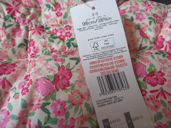 Zimni naducane bundicky F&F 98 a 104 s visackou - 2