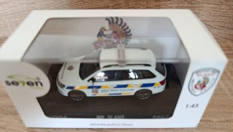 Škoda Fabia III Combi Městská Policie Slaný Abrex/Seven 1:43 - 2