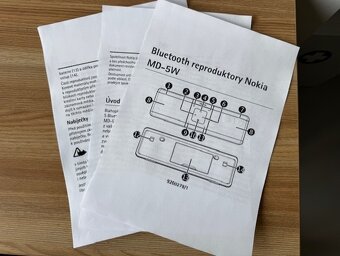 Bluetooth reproduktor Nokia HS-4W - 2