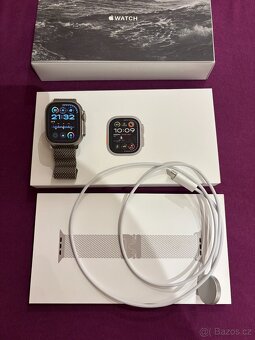 Apple Watch Ultra 2 49 Natural Ti TI řemínek - 2