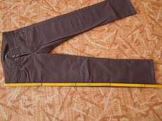 dámské kalhoty Terranova S, hnědá barva jako nové - 2