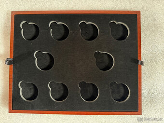 Malé plato pro 1/2oz zlaté mince ČNB 34mm v kapsli - 2