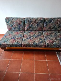 Pohovka rozkládací 30. léta - 2