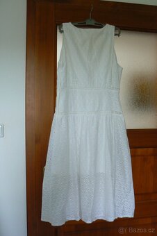 Nenošené letní šaty z Madeiry - ang. krajky - vel. L - 2