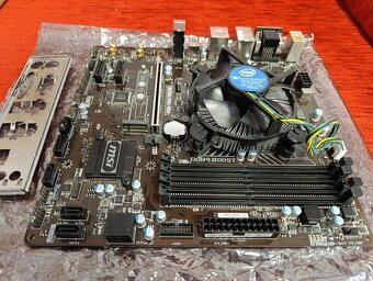 MSI B250M PRO-VDH, LGA 1151 + CPU Intel Core i5-7400 - 2