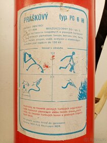 Retro Hasicí přístroj z NDR TOP stav - 2