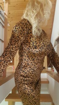 Tygrované šaty - 2