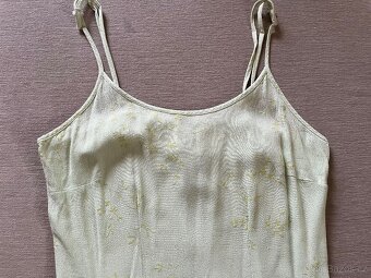 letní mini šaty na ramínka vel. S - 2