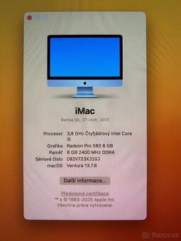 iMac Retina 5K, 27" 2017 - 2