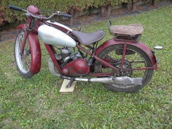 JAWA VILLIERS r.v.1934 bez dokladů dlouhá léta na půdě - 2