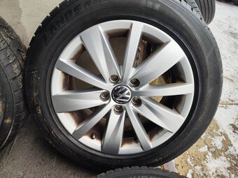 16"celoroční alu sada Perugia 5x112 origo Passat B6 B7 TPMS - 2
