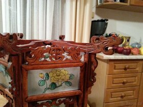 Prodám stínidlo na lampu s malovanými motivy na skle - 2