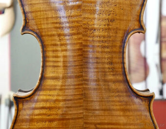 Velmi kvalitní mistrovská houslová etiketa .Januarius Gaglia - 2