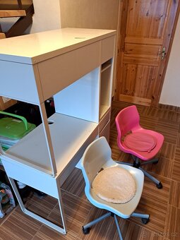 Psací stůl ikea+židle - 2